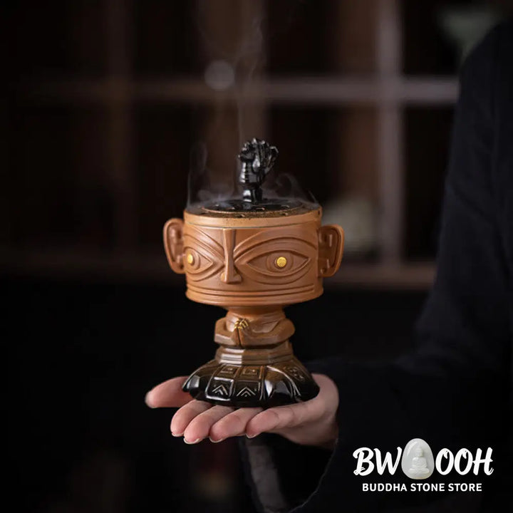 BWOOOH ceramic incense burner - Sanxingdui Healing Ceramic Incense 
