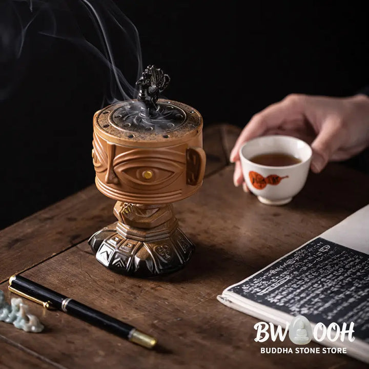 BWOOOH ceramic incense burner - Sanxingdui Healing Ceramic Incense 