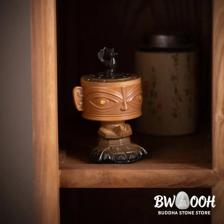BWOOOH ceramic incense burner - Sanxingdui Healing Ceramic Incense 