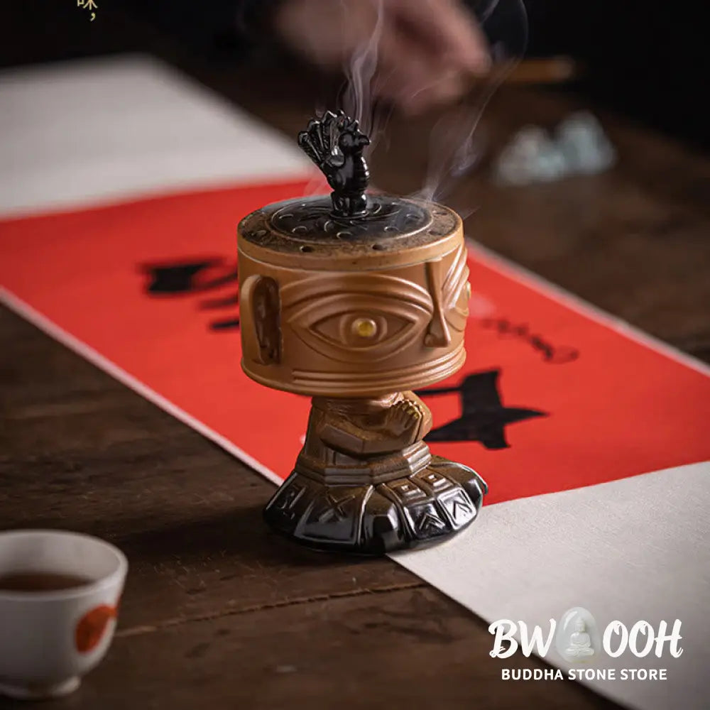 BWOOOH ceramic incense burner - Sanxingdui Healing Ceramic Incense 