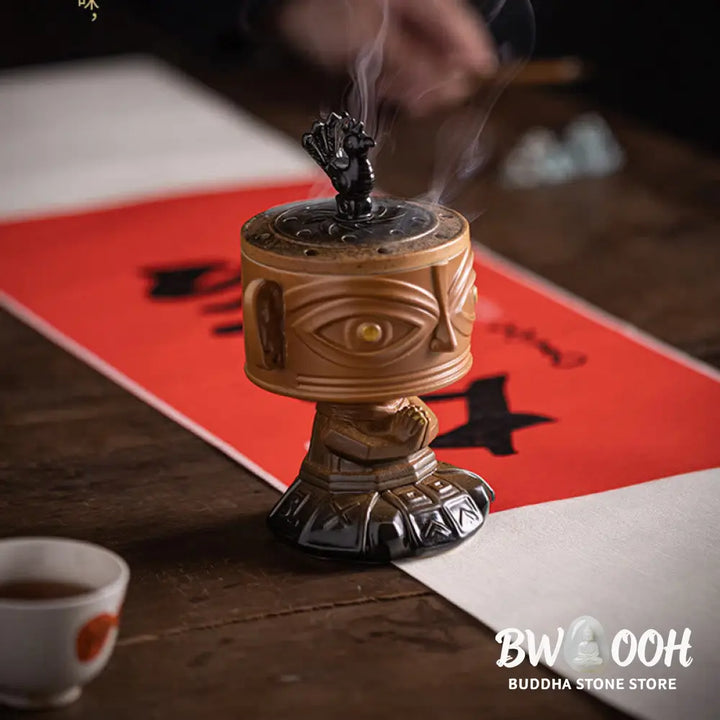 BWOOOH ceramic incense burner - Sanxingdui Healing Ceramic Incense 