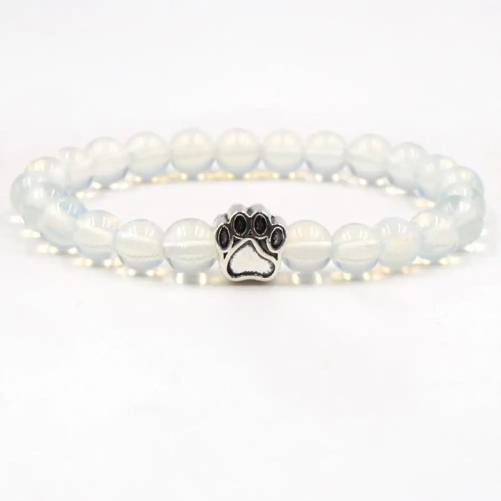 Buddha Stones “Save A Dog” Bracelet - BWOOOH - Opal (Love ♥ Success) - Bracelet