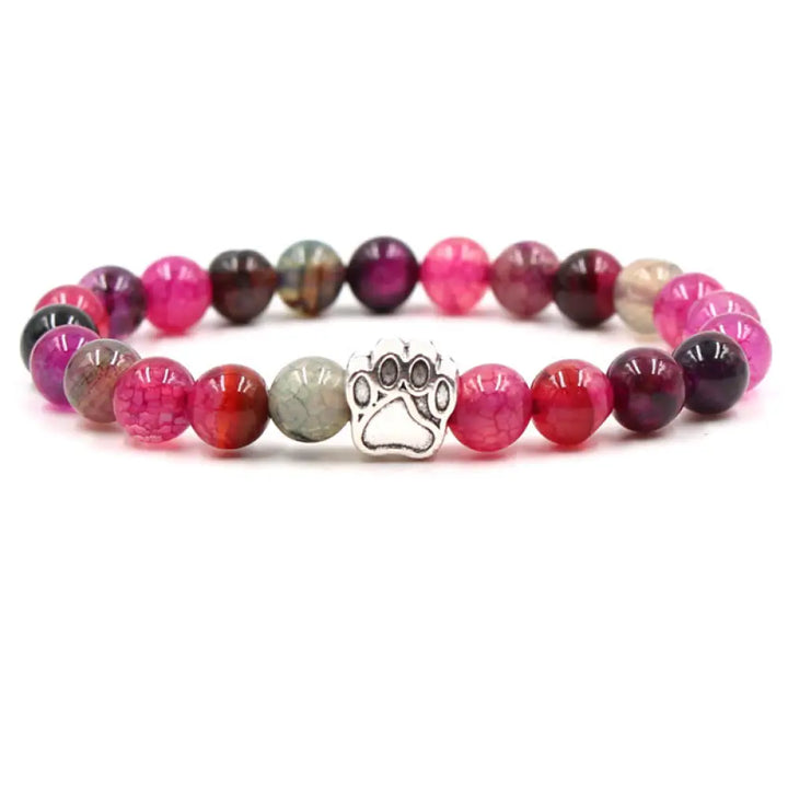 Buddha Stones “Save A Dog” Bracelet - BWOOOH - Tourmaline (Positive ♥ Love) - Bracelet