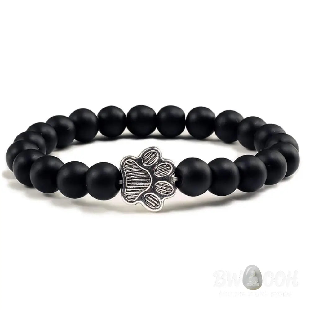 Buddha Stones “Save A Dog” Stone Bracelet - BWOOOH - Bracelet