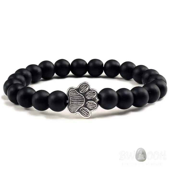 Buddha Stones “Save A Dog” Stone Bracelet - BWOOOH - Bracelet