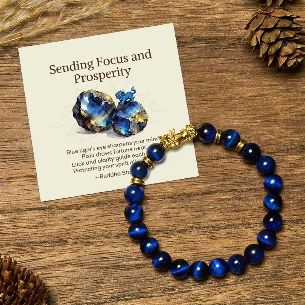 BWOOOH "Sending Focus and Prosperity" Tiger Eye Pixiu Bra