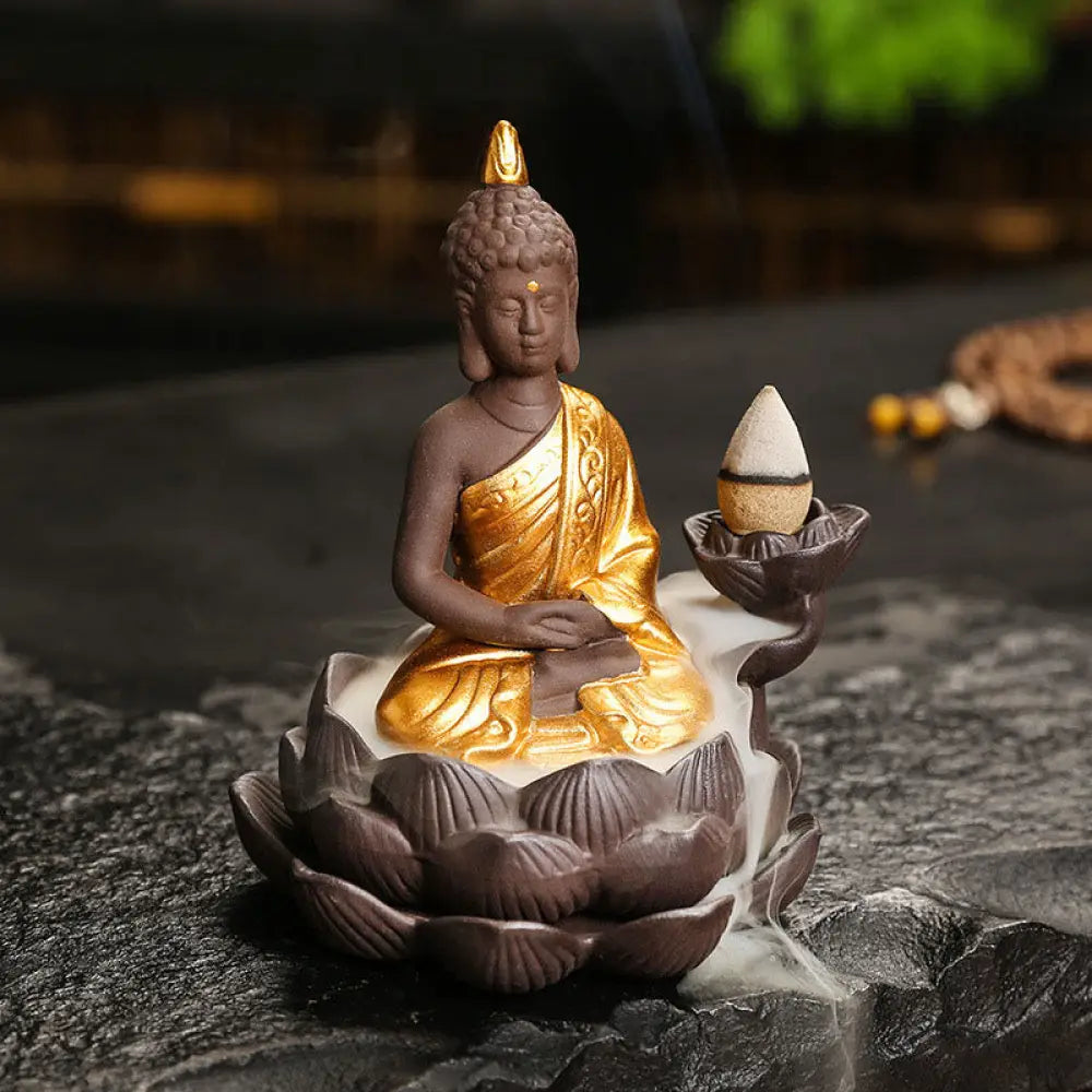 BWOOOH handcrafted incense burner - Buddha Serenity Home Decoration Inc