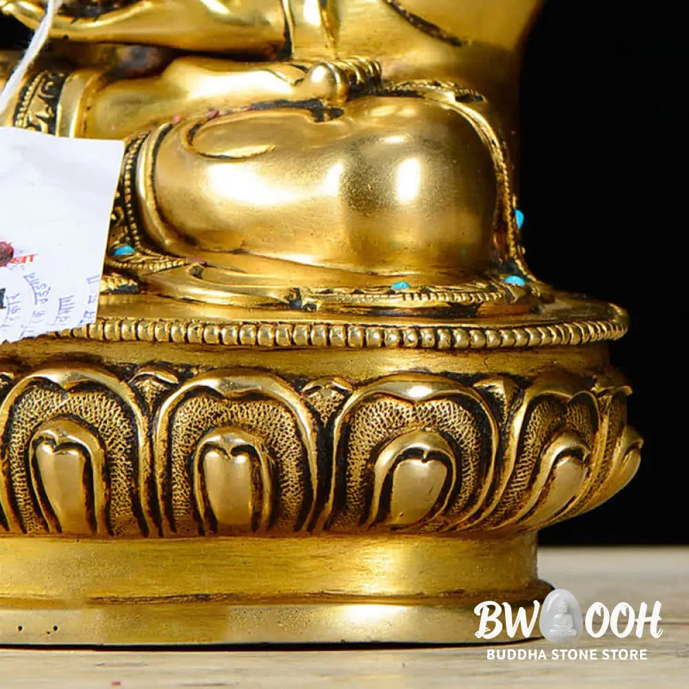 BWOOOH Shakyamuni Compassion Copper Statue Decoration - Buddha Shakyamuni - Decorations