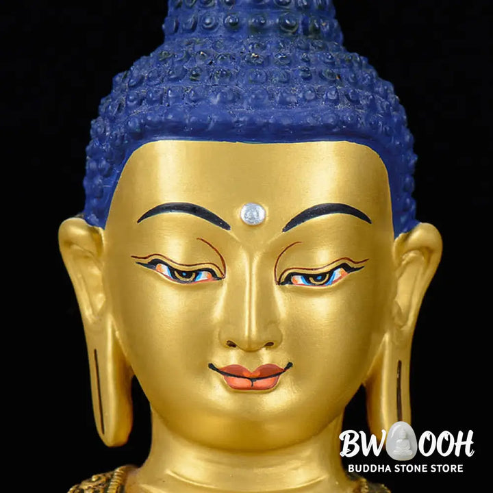 BWOOOH Shakyamuni Compassion Copper Statue Decoration - Buddha Shakyamuni - Decorations