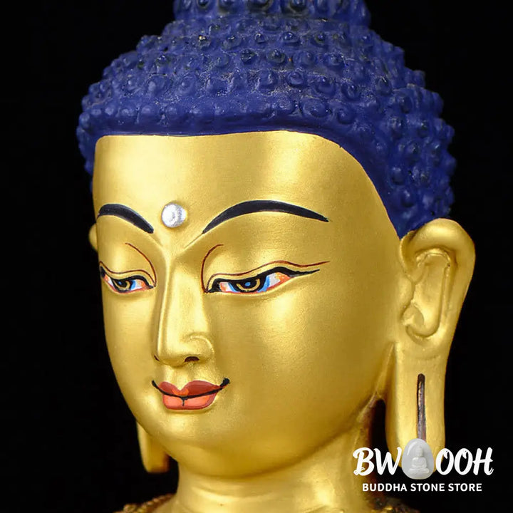 BWOOOH Shakyamuni Compassion Copper Statue Decoration - Buddha Shakyamuni - Decorations
