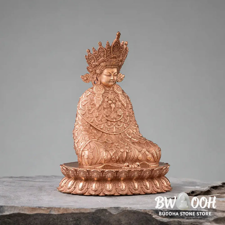 BWOOOH copper Buddha statue - Shakyamuni Figurine Compassion Hand