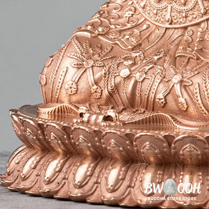 BWOOOH copper Buddha statue - Shakyamuni Figurine Compassion Hand
