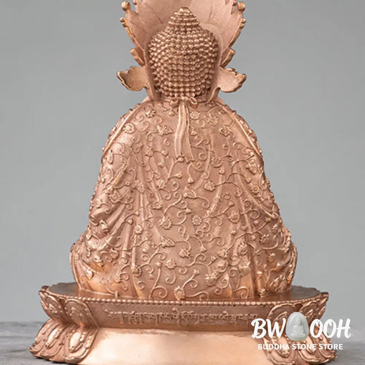 BWOOOH copper Buddha statue - Shakyamuni Figurine Compassion Hand