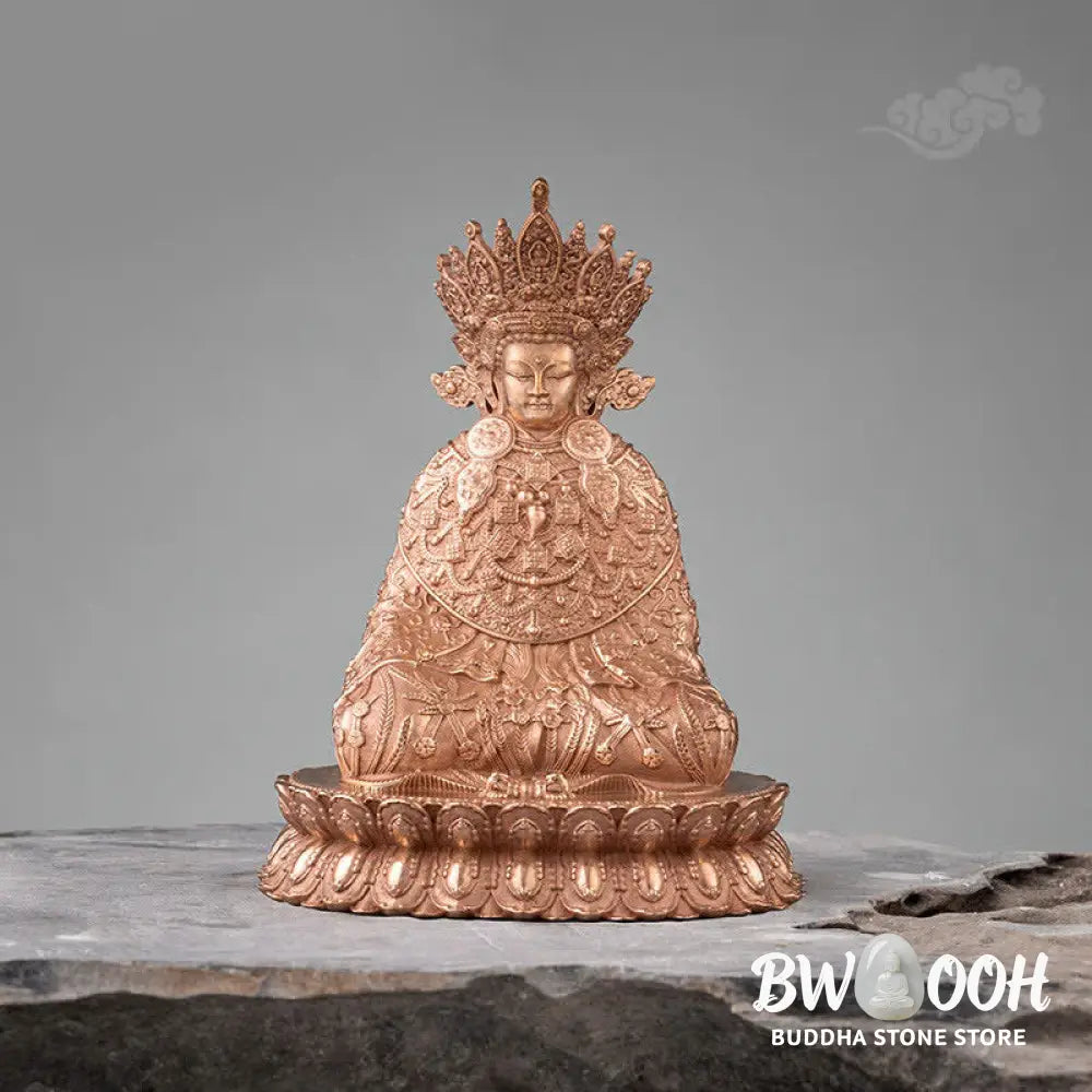BWOOOH copper Buddha statue - Shakyamuni Figurine Compassion Hand