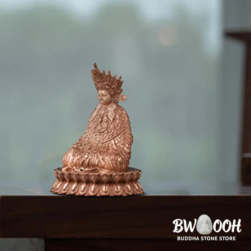 BWOOOH copper Buddha statue - Shakyamuni Figurine Compassion Hand