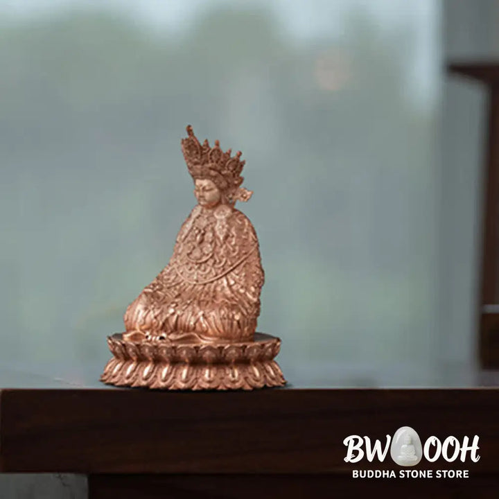 BWOOOH copper Buddha statue - Shakyamuni Figurine Compassion Hand