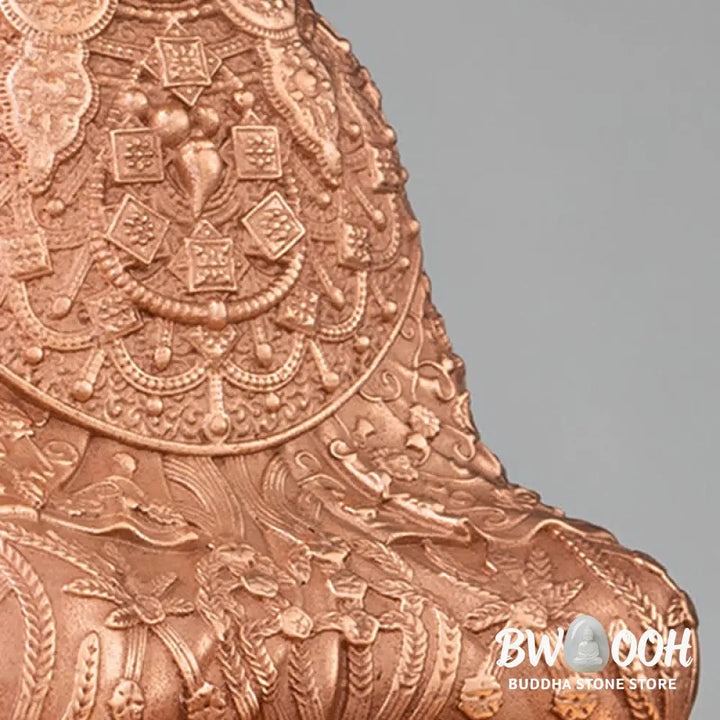 BWOOOH copper Buddha statue - Shakyamuni Figurine Compassion Hand