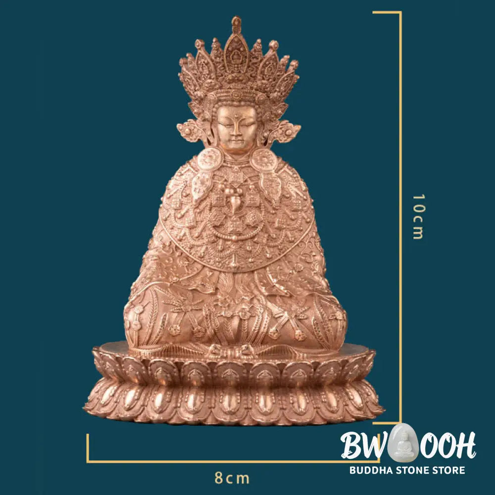 BWOOOH copper Buddha statue - Shakyamuni Figurine Compassion Hand