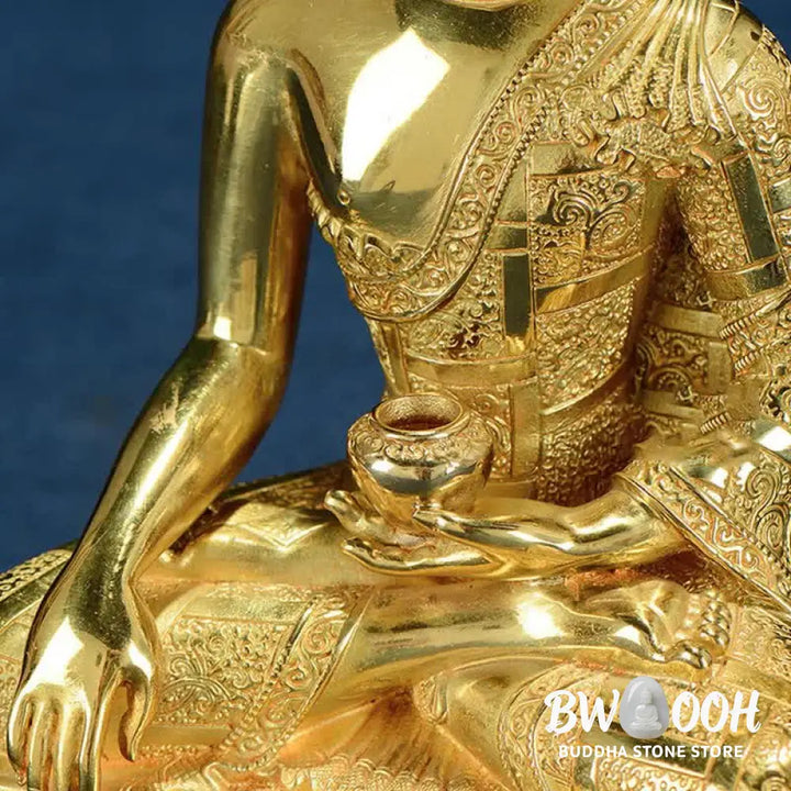 BWOOOH copper Buddha statue - Buddha Shakyamuni Figurine Enlighte