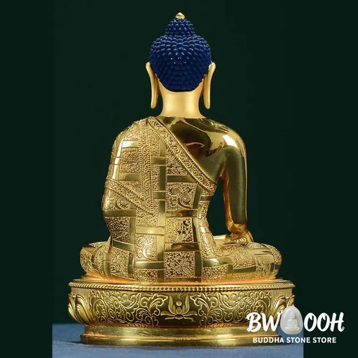 BWOOOH copper Buddha statue - Buddha Shakyamuni Figurine Enlighte