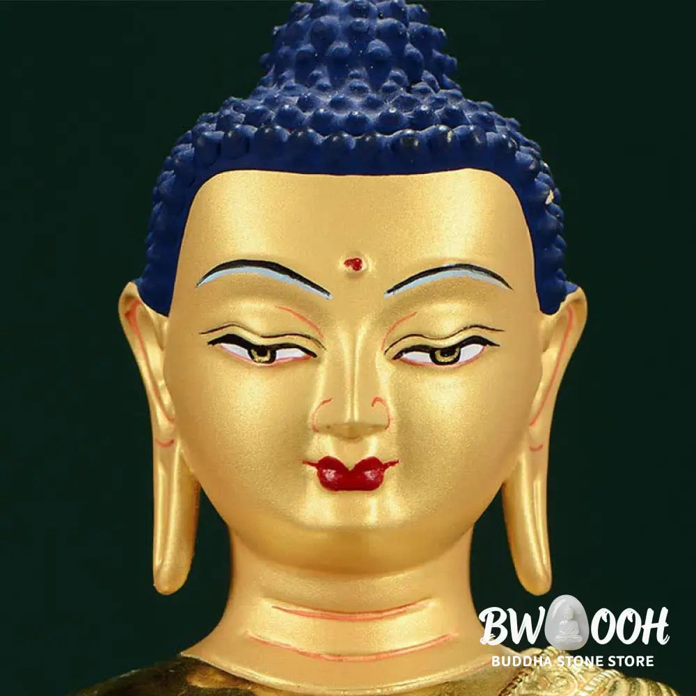 BWOOOH copper Buddha statue - Buddha Shakyamuni Figurine Enlighte
