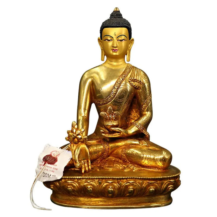 BWOOOH copper Buddha statue - Buddha Shakyamuni Medicine Buddha C
