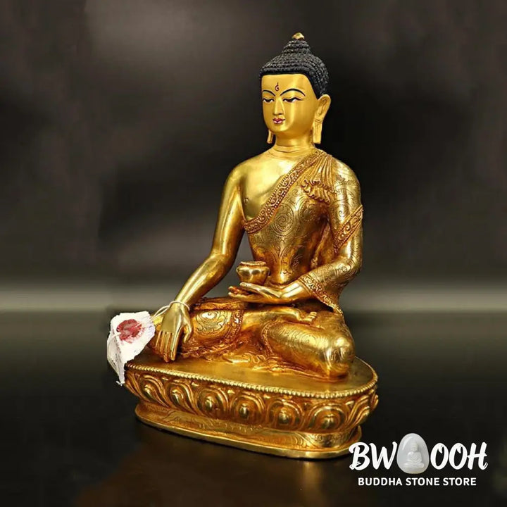 BWOOOH copper Buddha statue - Buddha Shakyamuni Medicine Buddha C