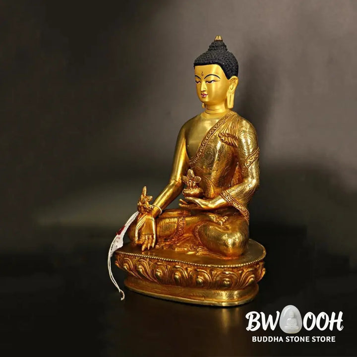 BWOOOH copper Buddha statue - Buddha Shakyamuni Medicine Buddha C