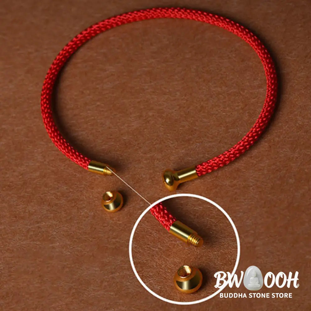 Buddha Stones Simple Design Handmade Luck Braid String Cuff Bracelet - BWOOOH - Bracelet