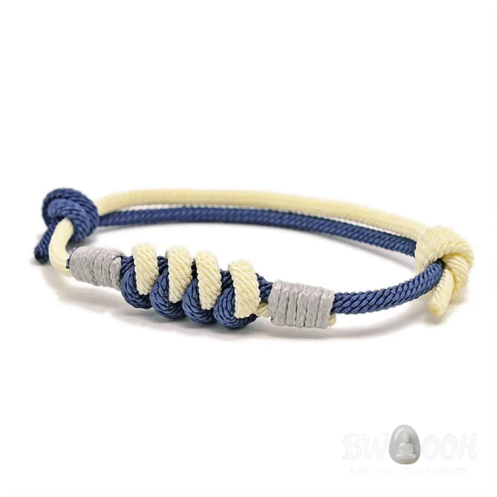 Buddha Stones Simple Design King Kong Knot Strength Braid String Bracelet - BWOOOH - Bracelet