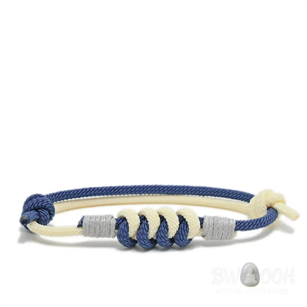 Buddha Stones Simple Design King Kong Knot Strength Braid String Bracelet - BWOOOH - Bracelet
