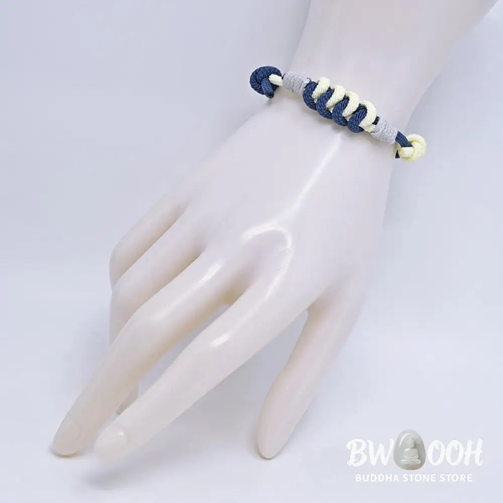 Buddha Stones Simple Design King Kong Knot Strength Braid String Bracelet - BWOOOH - Bracelet