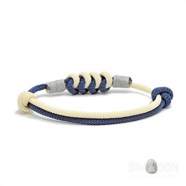 Buddha Stones Simple Design King Kong Knot Strength Braid String Bracelet - BWOOOH - Bracelet