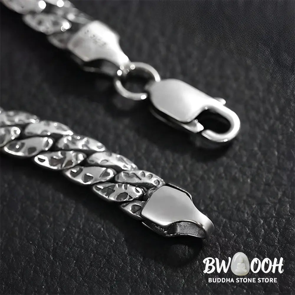 BWOOOH Simple Dotted Texture Design Copper Luck Buckle Bracelet | spiritual healing bracelet