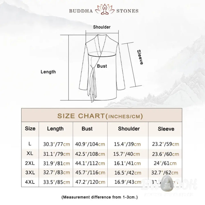 Buddha Stones Simple Fall Lace-up Cotton Linen Men Jacket Coat Zen Clothing - Men’s Jacket