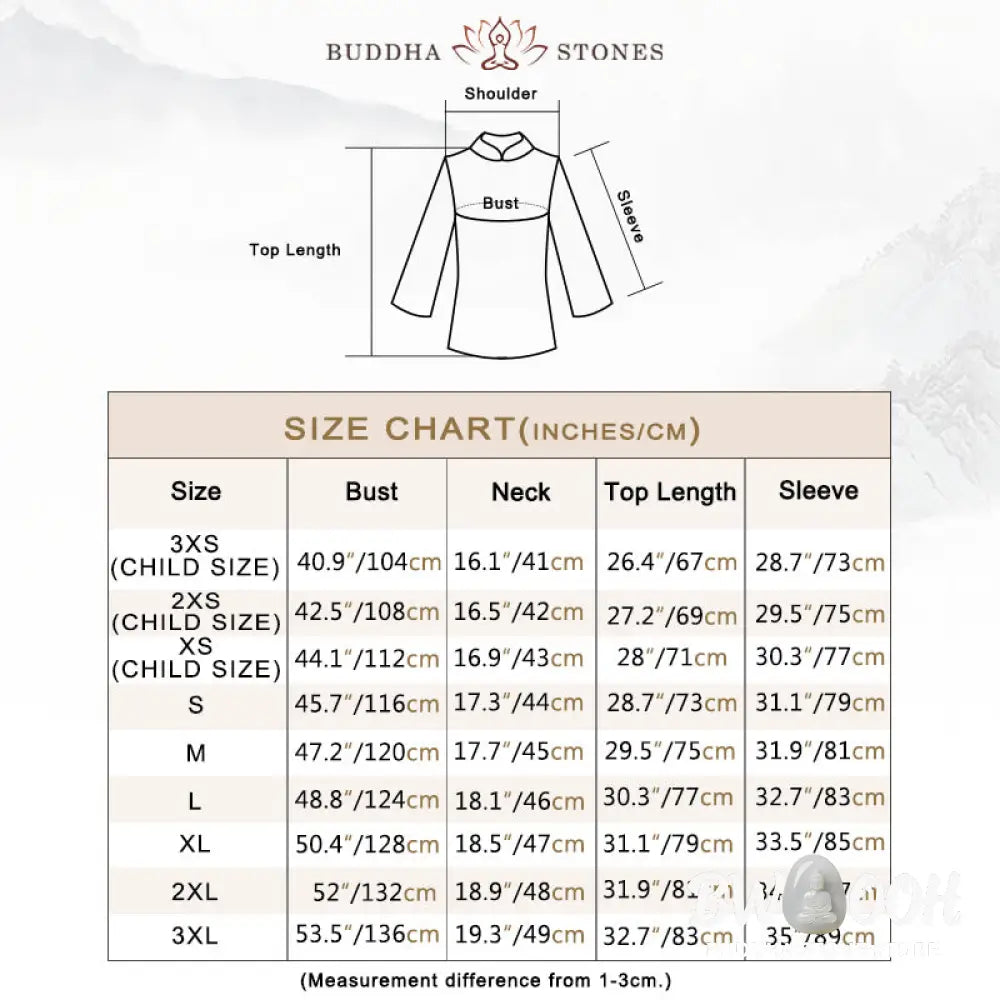Buddha Stones Simple Pattern Meditation Prayer Spiritual Zen Tai Chi Qigong Practice Unisex Clothing Set - Clothes