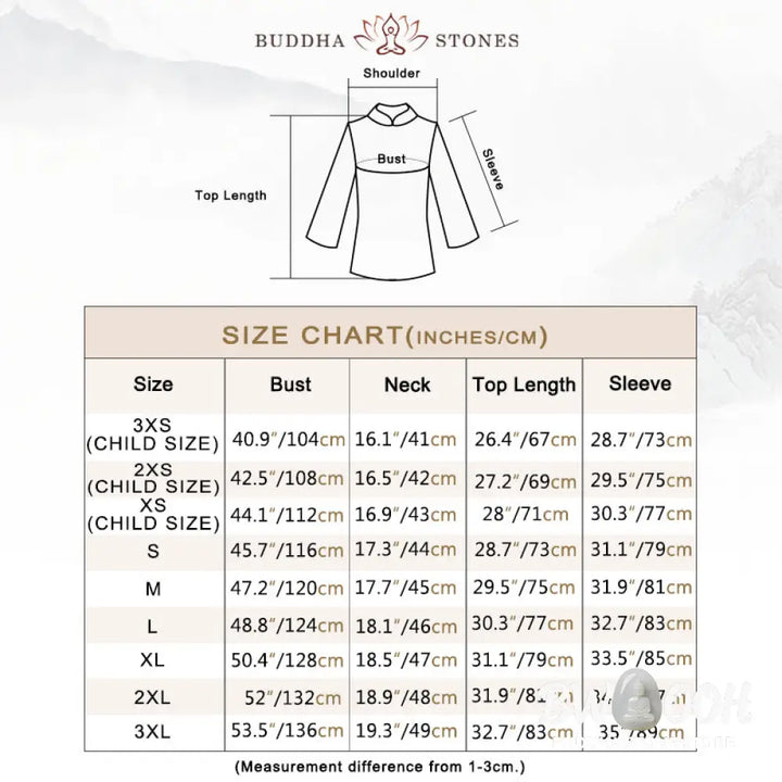 Buddha Stones Simple Pattern Meditation Prayer Spiritual Zen Tai Chi Qigong Practice Unisex Clothing Set - Clothes
