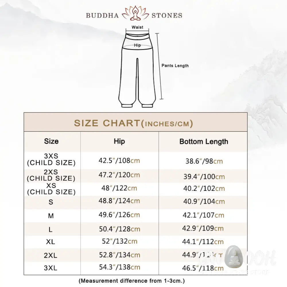 Buddha Stones Simple Pattern Meditation Prayer Spiritual Zen Tai Chi Qigong Practice Unisex Clothing Set - Clothes