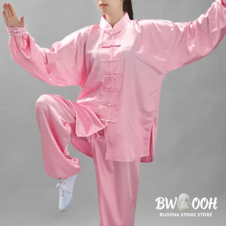 Buddha Stones Simple Pattern Meditation Prayer Spiritual Zen Tai Chi Qigong Practice Unisex Clothing Set - Clothes