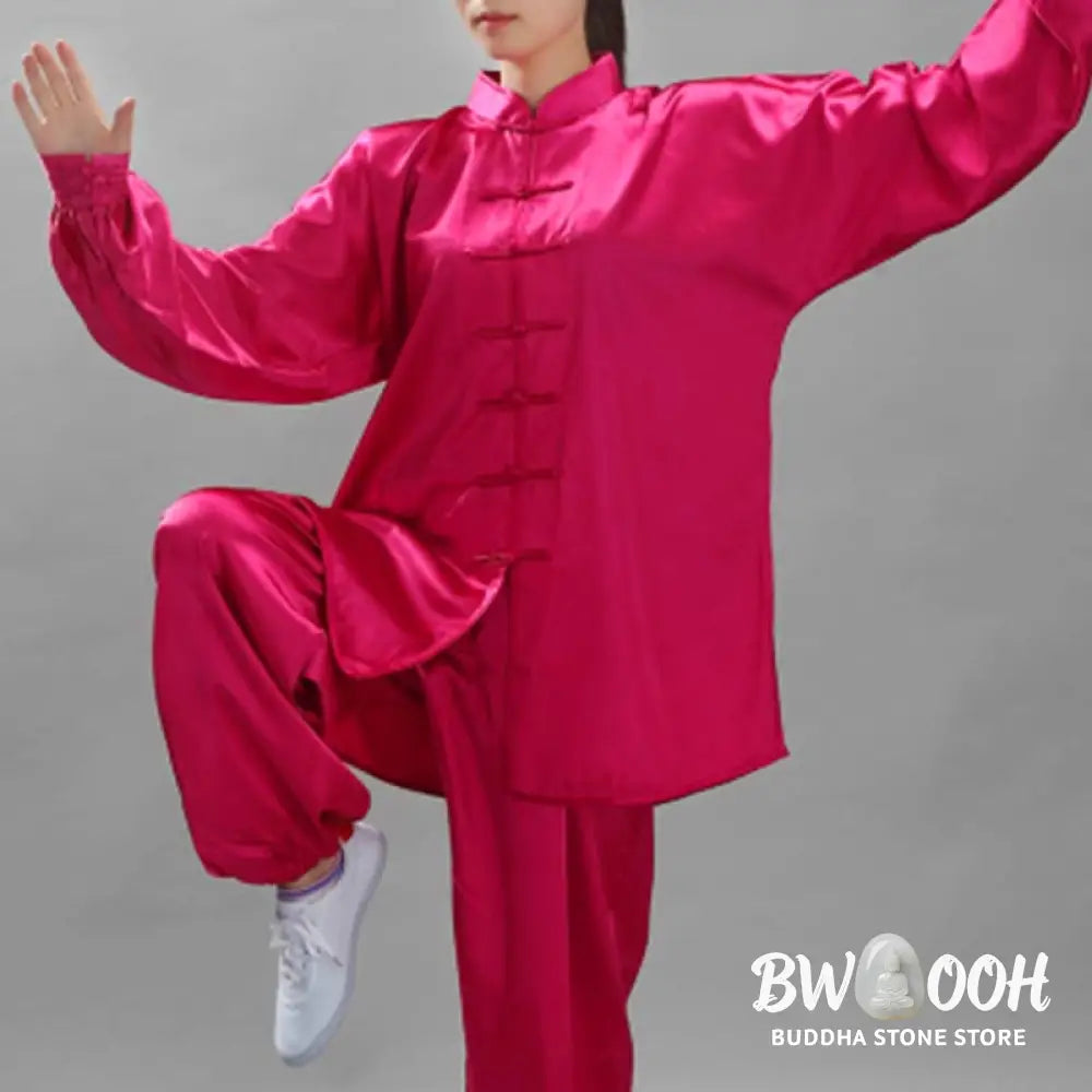 Buddha Stones Simple Pattern Meditation Prayer Spiritual Zen Tai Chi Qigong Practice Unisex Clothing Set - Clothes