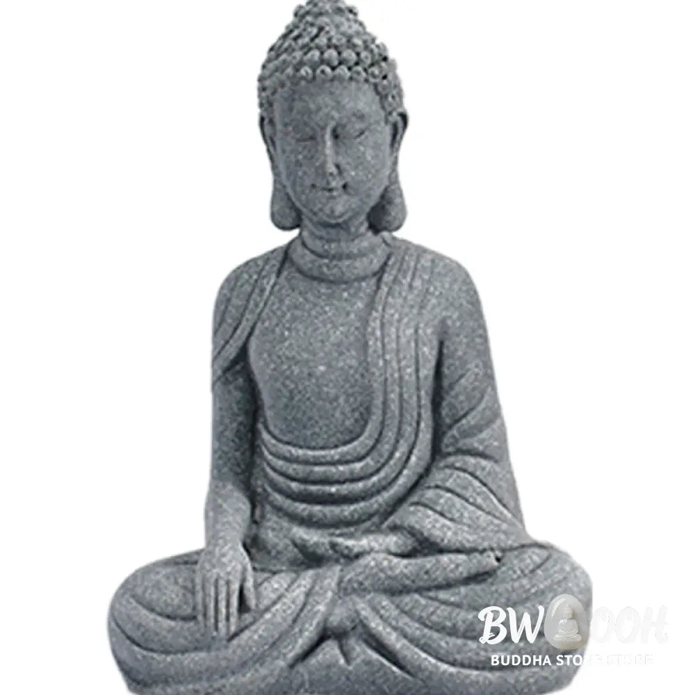 BWOOOH Sitting Meditation Buddha Blessing Compassion Decoration - Decorations