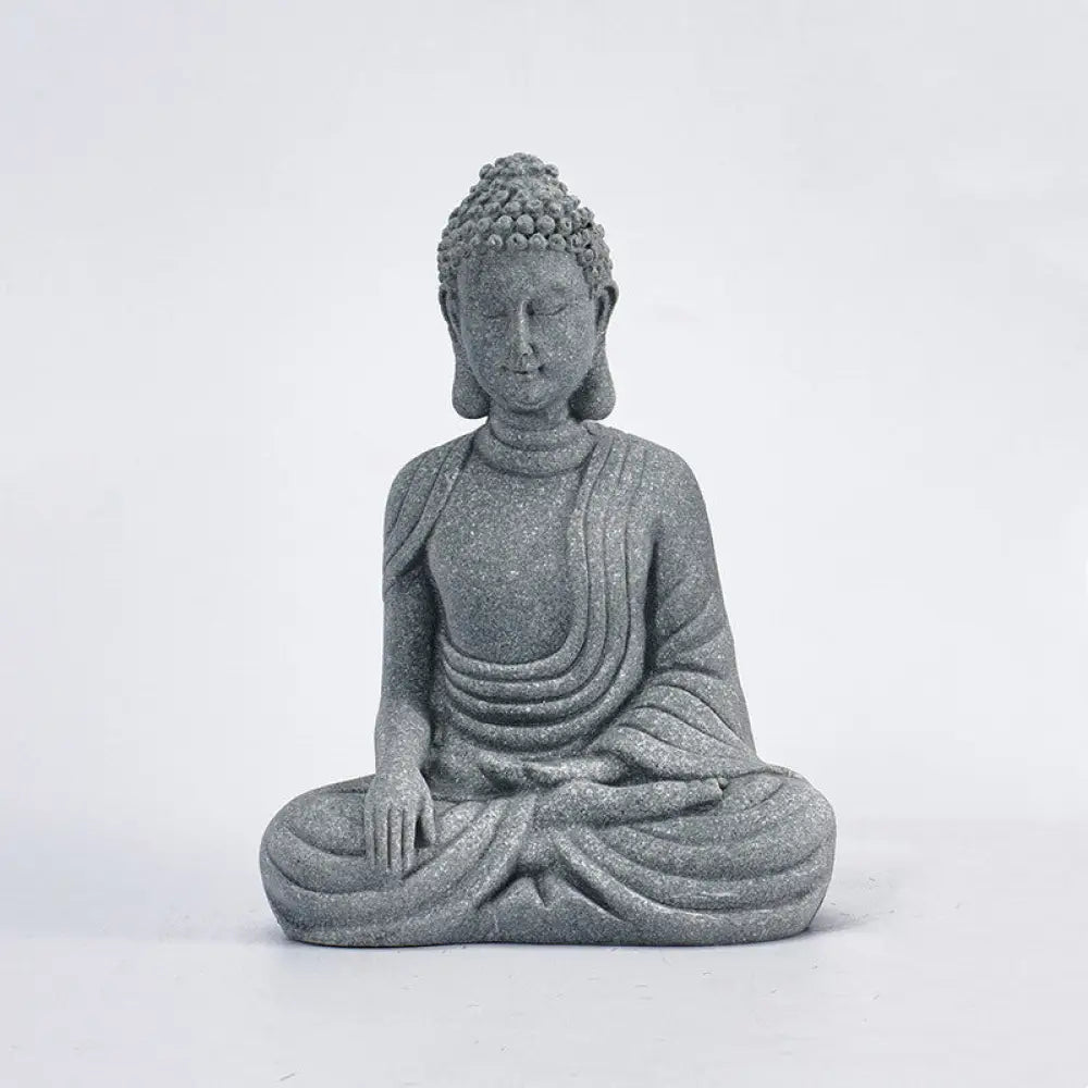 BWOOOH Sitting Meditation Buddha Blessing Compassion Decoration - Small / Sitting Buddha - Decorations