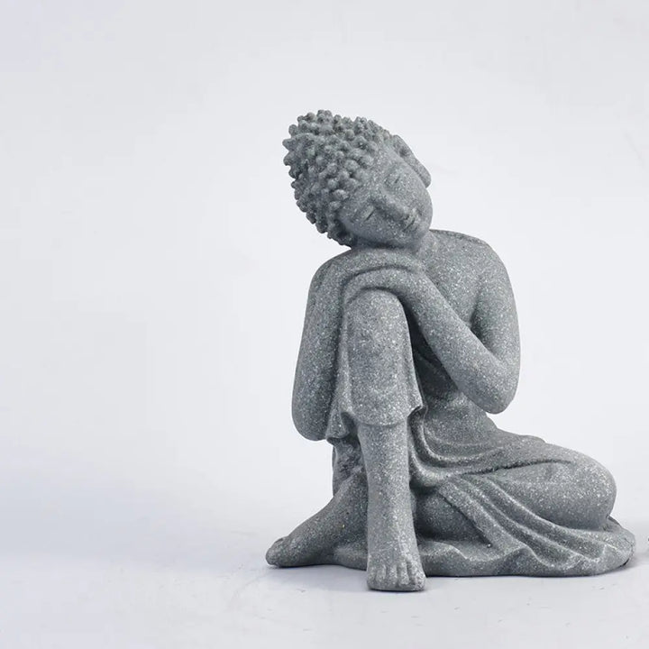 BWOOOH Sitting Meditation Buddha Blessing Compassion Decoration - Small / Meditation Buddha - Decorations