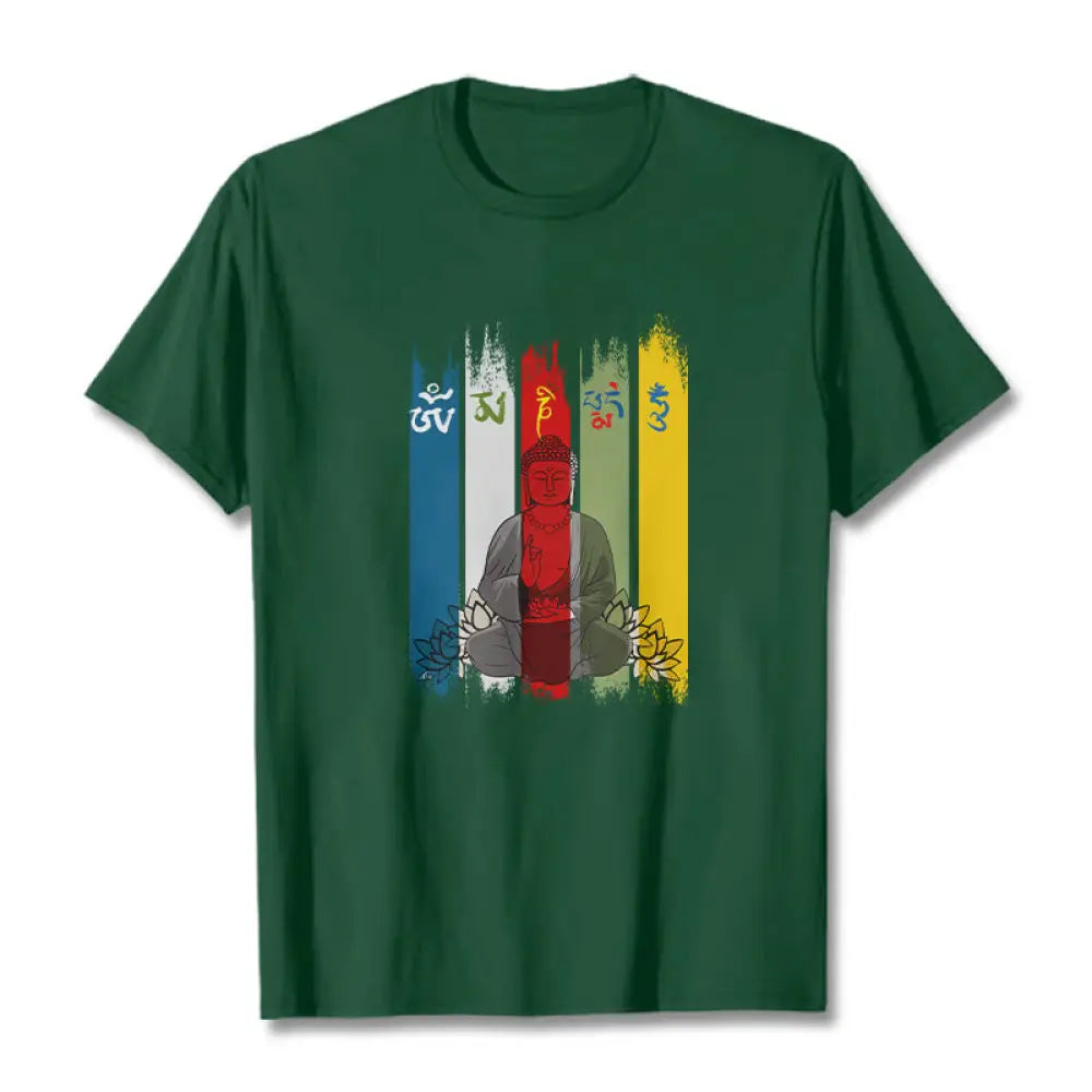 BWOOOH lotus print yoga pants - Six True Words &