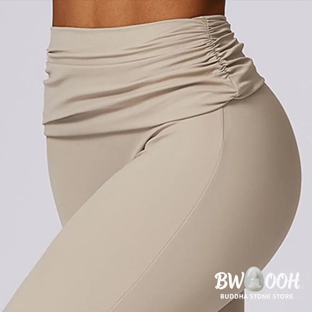 BWOOOH lotus print yoga pants - Sleeveless Backless Strap Tank Top Bra F
