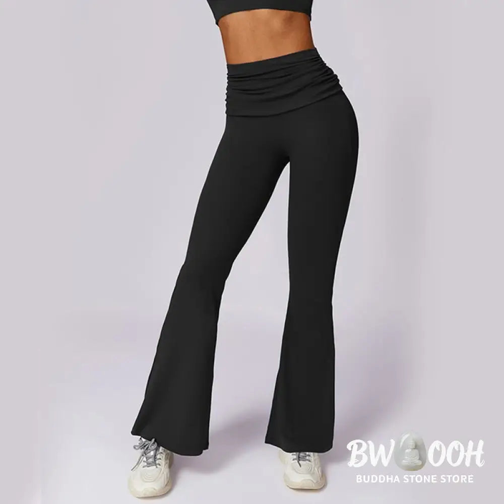 BWOOOH lotus print yoga pants - Sleeveless Backless Strap Tank Top Bra F