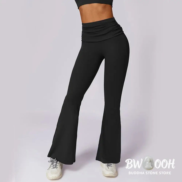 BWOOOH lotus print yoga pants - Sleeveless Backless Strap Tank Top Bra F