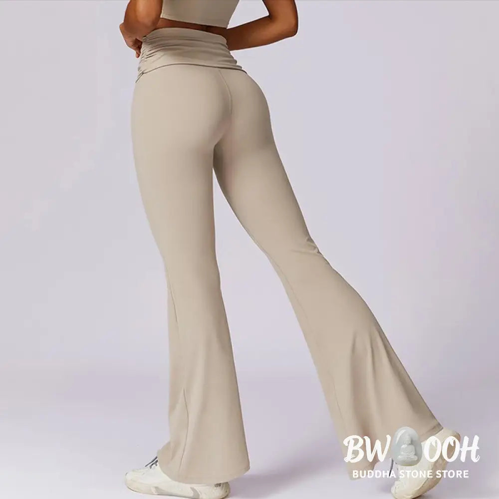 BWOOOH lotus print yoga pants - Sleeveless Backless Strap Tank Top Bra F
