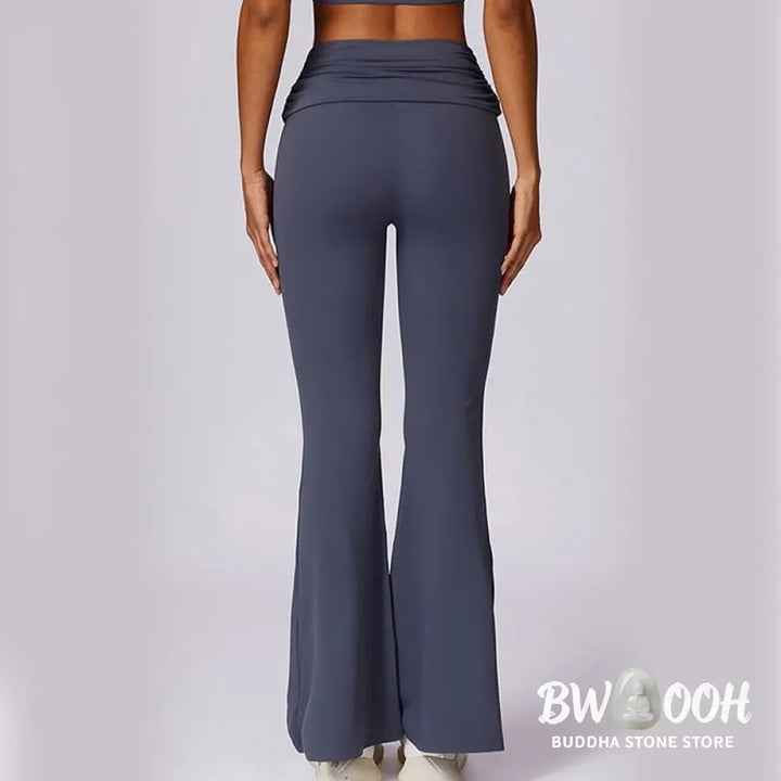 BWOOOH lotus print yoga pants - Sleeveless Backless Strap Tank Top Bra F