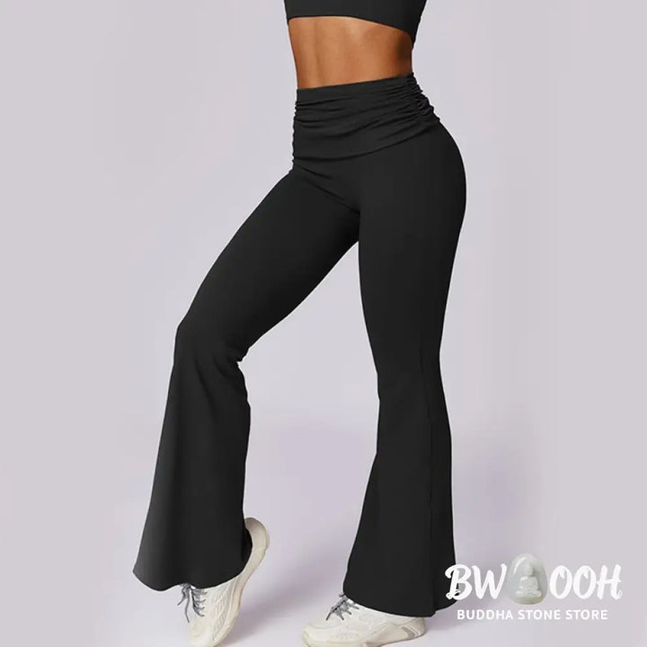 BWOOOH lotus print yoga pants - Sleeveless Backless Strap Tank Top Bra F